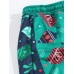 Mens Ugly Christmas Print Patchwork Casual Stylish Jogger Pants