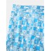 Mens Printing Ice Silk Cotton U Convex Pouch Breathable Thin Stretch Home Boxers